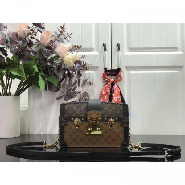 ルイヴィトン バッグ LOUIS VUITTON スーツケースクラッチ LV TRUNK CLUTCH M43596