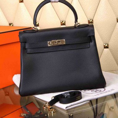 HERMES エルメス ケリーバッグ 人気！2WAY ショルダーバッグ HERMES Kelly ケリーバッグ レザー ゴールド金具Kelly004