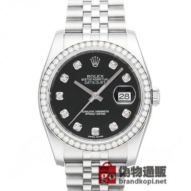 ROLEX ロレックス デイトジャスト ダイヤモンドベゼル【116244G】 Datejust Diamond Bezel【1