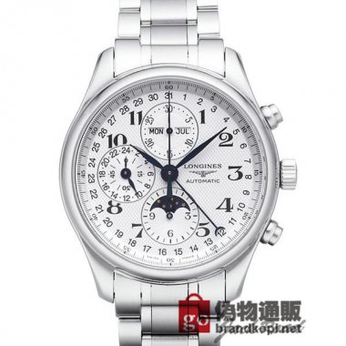 LONGINES ロンジン時計 マスターコレクション クロノグラフ ムーンフェイズ【L2.773.4.78.6】 Master