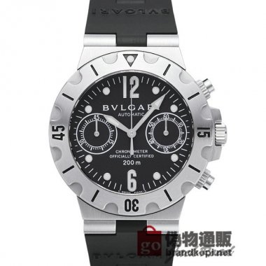 BVLGARI ブルガリ ディアゴノ プロフェッショナル スクーバ クロノグラフ【SC38SV】 Diagono Profes