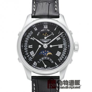 LONGINES ロンジン時計 マスターコレクション レトログラード ムーンフェイズ【L2.738.4.51.7】 Maste