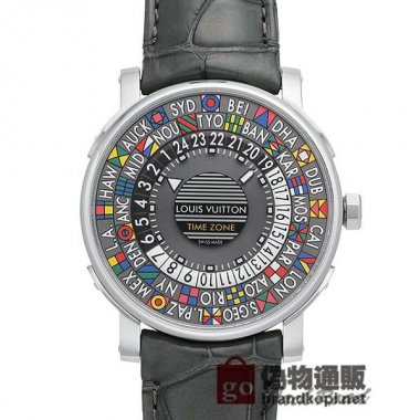 LOUIS VUITTON ルイ・ヴィトン時計 エスカル タイムゾーン【Q5D200】 Escale Automatic Ti