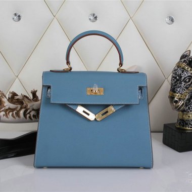 HERMES エルメス ケリーバッグ 人気！2WAY ショルダーバッグ HERMES Kelly ケリーバッグ レザー ゴールド金具Kelly018