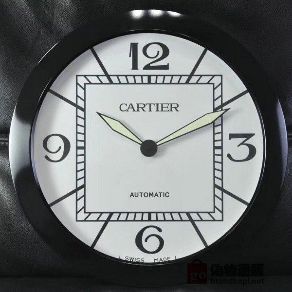 ☆CARTIER カルティエ 壁掛け時計 展示用掛け時計で安価な電波掛時計 インテリア＆キッチン のお洒落な掛け時計 上品☆GZ048