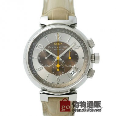 LOUIS VUITTON ルイ・ヴィトン時計 タンブールクロノ LV277【Q11420】 Tambour Chrono L