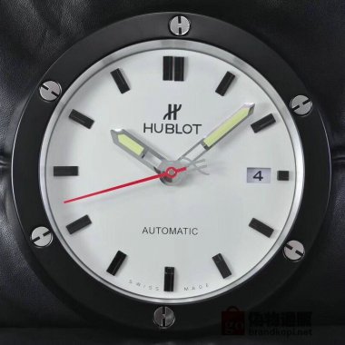☆HUBLOT ウブロ壁掛け時計 展示用掛け時計で安価な電波掛時計 インテリア＆キッチン のお洒落な掛け時計 上品☆GZ066