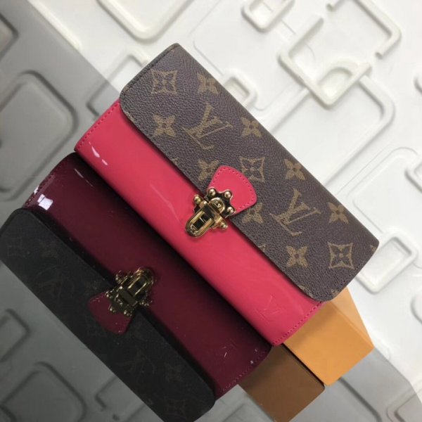 ルイヴィトン財布 Louis Vuitton LV PORTEFEUILLE CHERRYWOOD Walletポルトフィーユ 財布 M62558b
