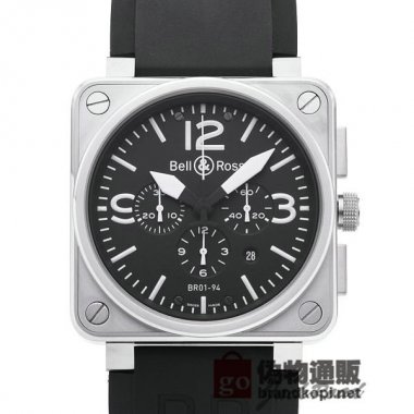 BELL＆ROSS ベル＆ロス 時計 BR01-94 クロノグラフ【BR01-94B-CA】 BR01-94 Chronogr