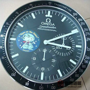 ☆OMEGA オメガ 壁掛け時計 展示用掛け時計で安価な電波掛時計 インテリア＆キッチン のお洒落な掛け時計 上品☆GZ041