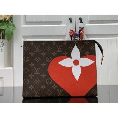 ルイヴィトン バッグ LOUIS VUITTON トイレゲーム LV GAME ON TOILETRY POUCH 26 M80282