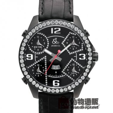Jacob&co ジェイコブ 5タイムゾーン【JC-2BCDAD】 Five Time Zone【JC-2BCDAD】