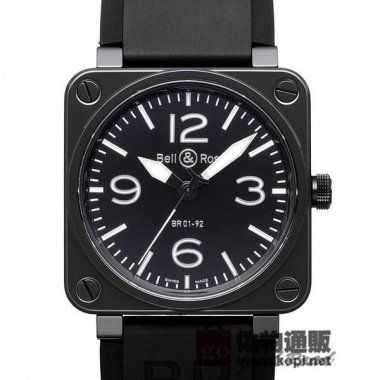 BELL＆ROSS ベル＆ロス 時計 BR01-92 セラミック【BR01-92 BLACK CERAMIC】 BR01-92