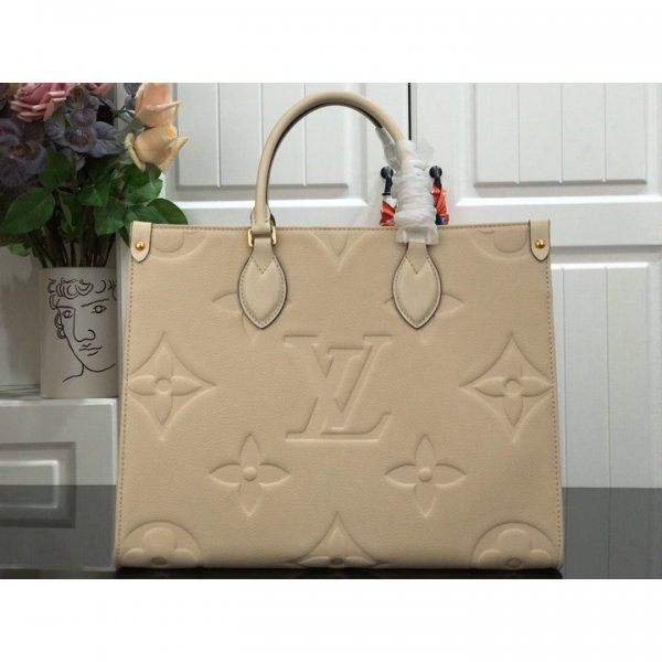 ルイヴィトン バッグ LOUIS VUITTON オンザソールバッグ LV ONTHEGO PM BAG M44925Xa