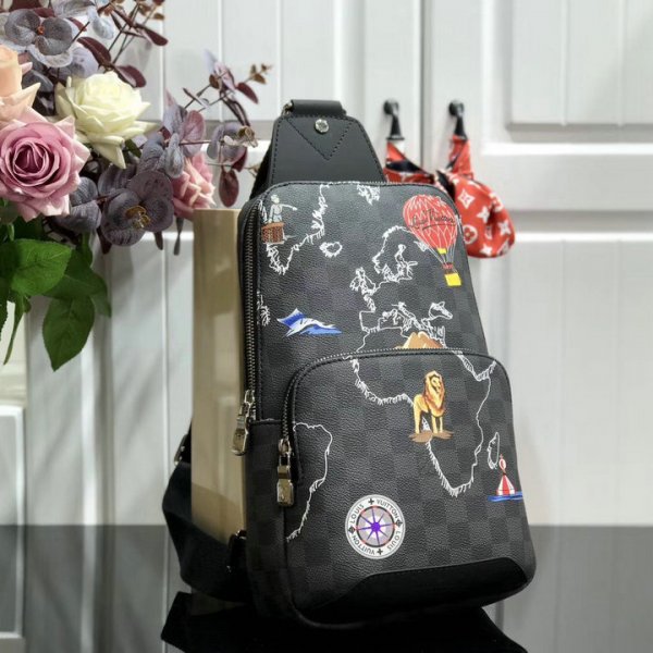 ルイヴィトン バッグ LOUIS VUITTON スリングバッグ LV AVENUE SLING BAG N41719DT