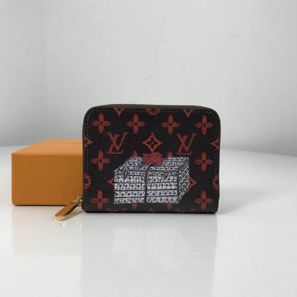 ルイヴィトン財布 Louis Vuitton LV ZIPPY COIN PURSEジッピーコイン 財布 M63884a