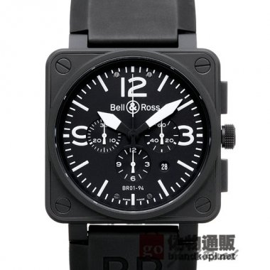 BELL＆ROSS ベル＆ロス 時計 BR01-94 カーボン クロノグラフ【BR01-94CFB-CA】 BR01-94 C