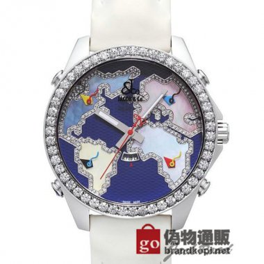 Jacob&co ジェイコブ 5タイムゾーン ダイヤモンド コレクション ワールドマップ【JC-124D】 Five Time