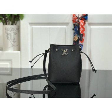 ルイヴィトン バッグ LOUIS VUITTON ナノロックミーバケット LV NANO LOCKME BUCKET M68709