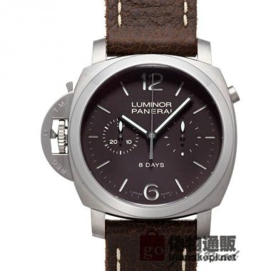 PANERAI パネライ ルミノール1950 8クロノグラフ モノプルサンテ レフトハンド 8デイズ チタニオ【PAM0034