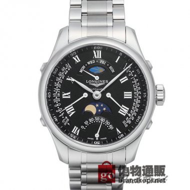 LONGINES ロンジン時計 マスターコレクション レトログラード ムーンフェイズ【L2.738.4.51.6】 Maste