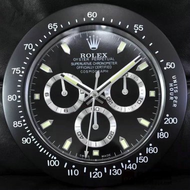 ☆ROLEX ロレックス 壁掛け時計 展示用掛け時計で安価な電波掛時計 インテリア＆キッチン のお洒落な掛け時計 上品☆GZ011