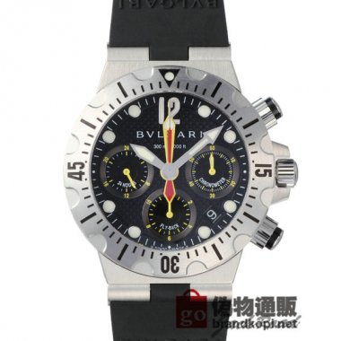 BVLGARI ブルガリ ディアゴノ スクーバ40mm フライバッククロノ【SC40SVD】 Diagono Scuba 40