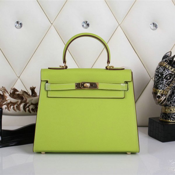 HERMES エルメス ケリーバッグ 人気！2WAY ショルダーバッグ HERMES Kelly ケリーバッグ レザー ゴールド金具Kelly016