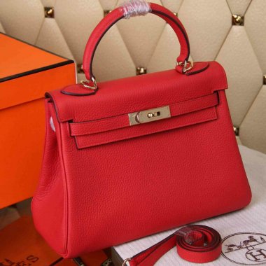 HERMES エルメス ケリーバッグ 人気！2WAY ショルダーバッグ HERMES Kelly ケリーバッグ レザー ゴールド金具Kelly001