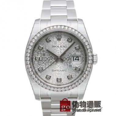 ROLEX ロレックス デイトジャスト ダイヤモンドベゼル【116244G】 Datejust Diamond Bezel【1