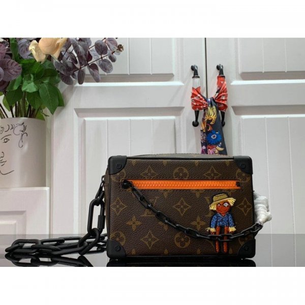 ルイヴィトン バッグ LOUIS VUITTON LV MINI SOFT TRUNK M80159