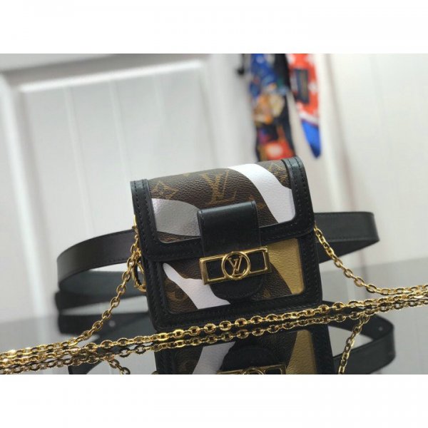 ルイヴィトン バッグ LOUIS VUITTON ドローフィンBBバッグ LV XLOL BUMBAG DAUPHINE BB M69086