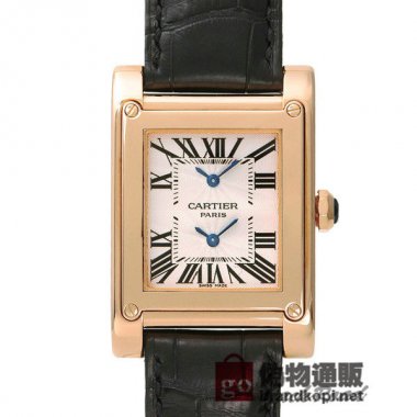 CARTIER カルティエ時計 タンク アヴィス 2タイムゾーン LM【W1537651】 Tank Avis 2time Z