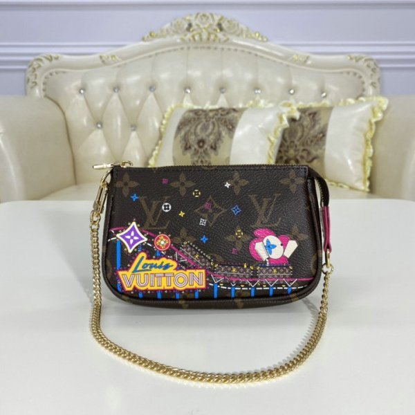 ルイヴィトン バッグ LOUIS VUITTON LV MINI POCHETTE ACCESSOIRES M69976a