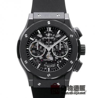 HUBLOT ウブロ クラシック フュージョン アエロフュージョン クロノグラフ ブラックマジック【525.CM.0170.R