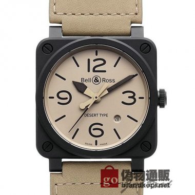 BELL＆ROSS ベル＆ロス 時計 BR03-92 デザートタイプ【BR0392-DESERT-CE】 BR03-92 De