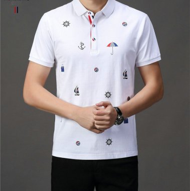 人気ブランド ポロシャツ メンズ 半袖 ビジネス 折り襟 Tシャツ polo111