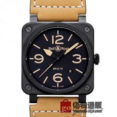 BELL＆ROSS ベル＆ロス 時計 BR03-92 ヘリテージ セラミック【BR03-92 CERAMIC-CA】 BR03