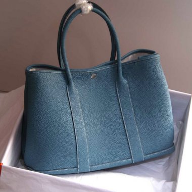 HERMES エルメス ガーデンパーティ 36 PM エトープ ネゴンダ(オールレザー型押し)GardenPartyBag001