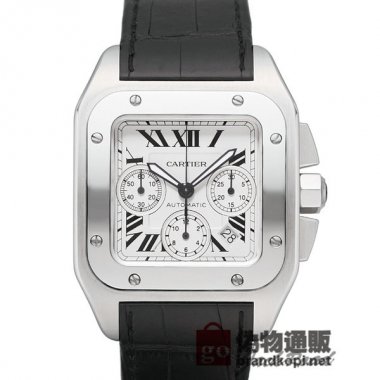 CARTIER カルティエ時計 サントス100 クロノグラフ【W20090X8】 Santos100 Chronograph【