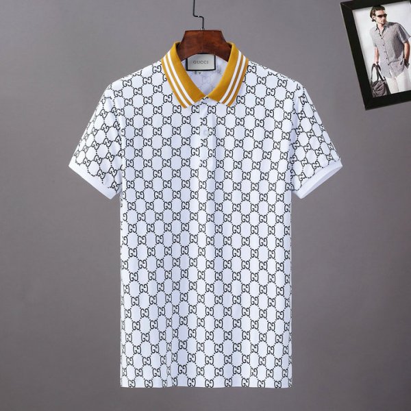 人気ブランド ポロシャツ メンズ 半袖 ビジネス 折り襟 Tシャツ polo079