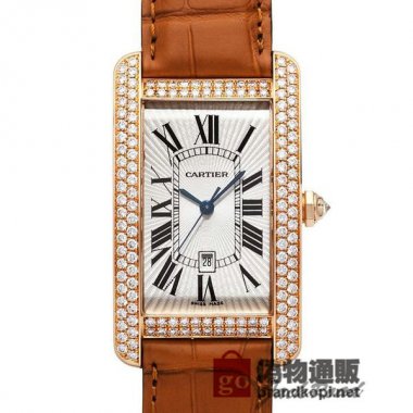 CARTIER カルティエ時計 タンクアメリカン LM【WB704851】 Tank American Automatic L