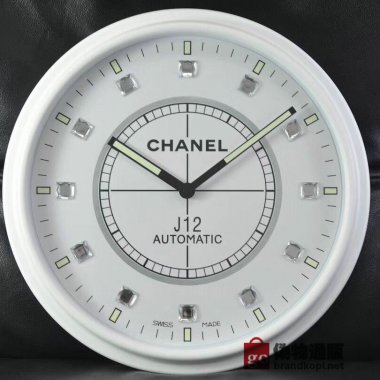 ☆CHANEL シャネル壁掛け時計 展示用掛け時計で安価な電波掛時計 インテリア＆キッチン のお洒落な掛け時計 上品☆GZ054