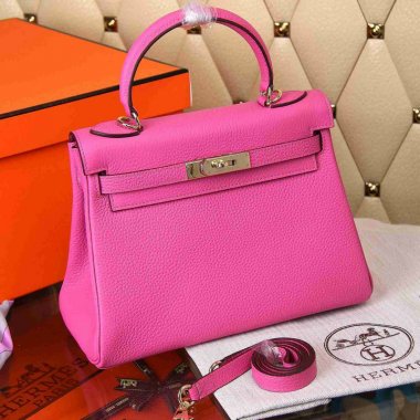 HERMES エルメス ケリーバッグ 人気！2WAY ショルダーバッグ HERMES Kelly ケリーバッグ レザー ゴールド金具Kelly002