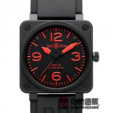 BELL＆ROSS ベル＆ロス 時計 BR01-92 レッド【BR01-92 RED-R】 BR01-92 Red【BR01-