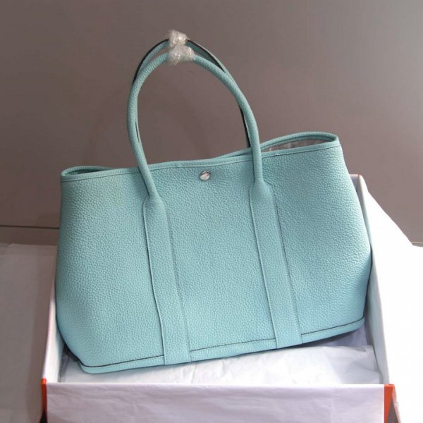 HERMES エルメス ガーデンパーティ 36 PM エトープ ネゴンダ(オールレザー型押し)GardenPartyBag002