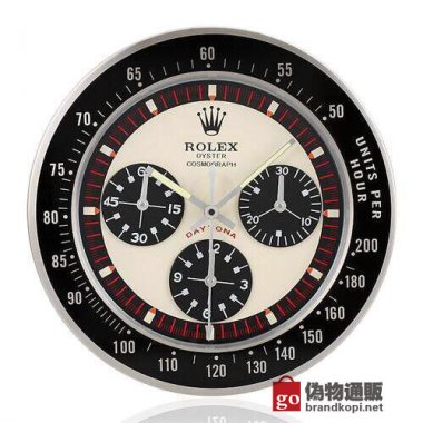 ☆ROLEX ロレックス 壁掛け時計 展示用掛け時計で安価な電波掛時計 インテリア＆キッチン のお洒落な掛け時計 上品☆GZ030