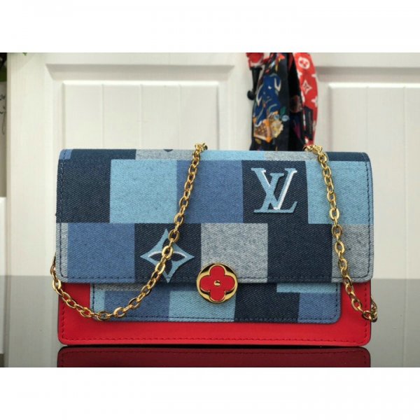 ルイヴィトン バッグ LOUIS VUITTON フロアーチェーンウォレット LV FLORE CHAIN WALLET M69036