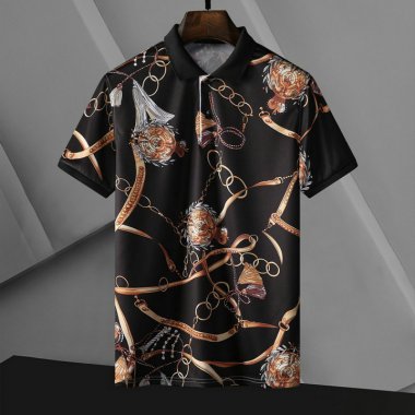人気ブランド ポロシャツ メンズ 半袖 ビジネス 折り襟 Tシャツ polo063