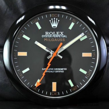 ☆ROLEX ロレックス 壁掛け時計 展示用掛け時計で安価な電波掛時計 インテリア＆キッチン のお洒落な掛け時計 上品☆GZ035